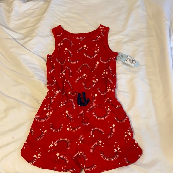Cat & Jack Other - Brand new cat and jack red romper